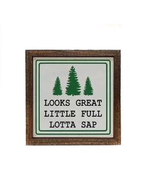 ($15) Christmas Vacation Box Signs